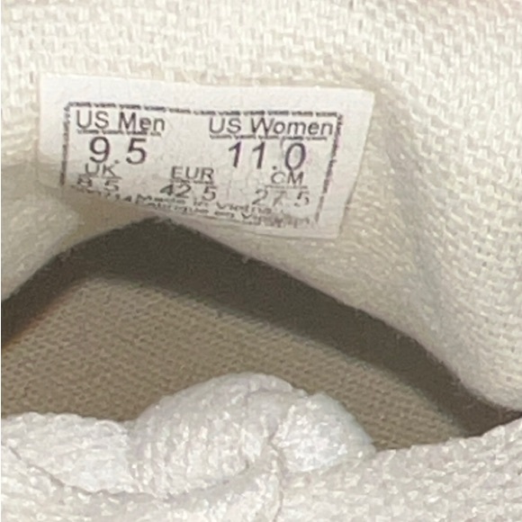 Vans Classic Black Canvas Sneakers with White Accents - Picture 4 of 5